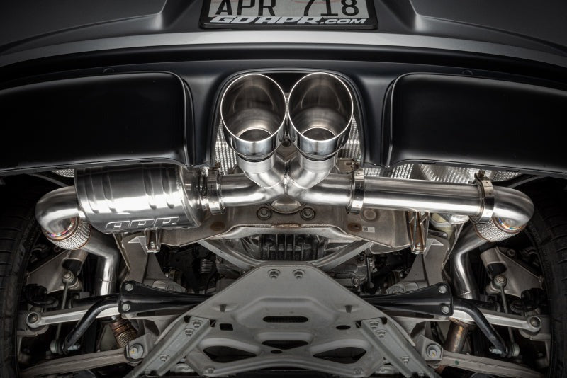 APR 17-25 Porsche Boxster/Cayman 718 (982) 2.0T/2.5T Catback Exhaust Left Muffler