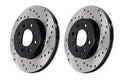 Stoptech Drilled Rear Right Rotor Single - Subaru/Scion Models (inc. 2013-2016 Scion FR-S / 2013-2024 Subaru BRZ / 2017-2024 Toyota GR86)