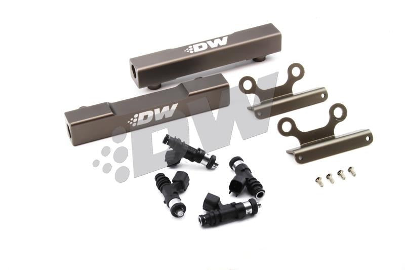 DeatschWerks Top Feed Fuel Rail Upgrade Kit w/750cc Injectors - 2002-2014 Subaru WRX / 2004-2021 Subaru STI / 2005-2009 Legacy GT