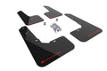 Rally Armor UR Mud Flap w/Red Logo - Black - 2022-2024 Subaru Outback Wilderness