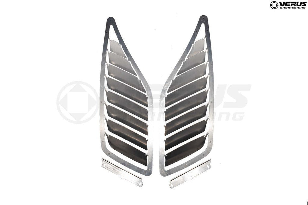 Verus Hood Louver Kit - Raw - 2022-2024 Subaru WRX