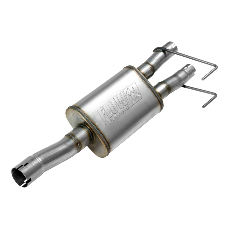 Flowmaster FlowFX Direct-Fit 3-Inch Center Inlet / Dual 2.25-Inch Outlets Muffler - 717835
