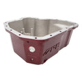 Wehrli 01-10 GM Duramax WCFab X PPE High Capacity Aluminum Oil Pan - Chevy Orange