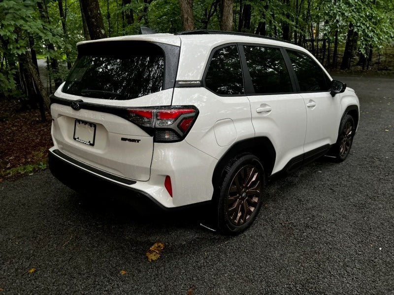 Rally Armor UR Mud Flap w/Red Logo - Black - 2025-2026 Subaru Forester Hybrid