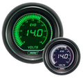 ProSport 2-1/16" Evo Electrical White Green Volt Gauge