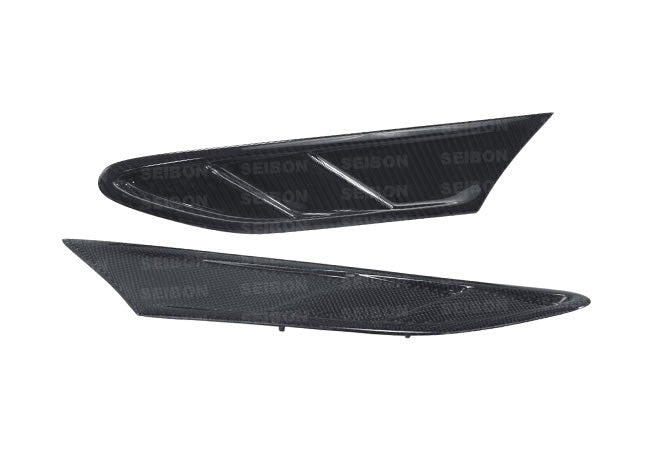 Seibon Carbon Fiber FR Style Fender Ducts - 2013-2016 Scion FR-S / 2013-2020 Subaru BRZ / 2017-2019 Toyota 86