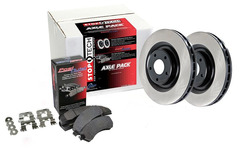 Centric OE Coated Front Brake Kit (2 Wheel) - 2002-2007 Subaru WRX