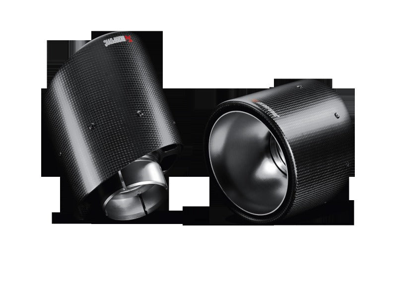 Akrapovic Tail Pipe Set Carbon for 2008-2014 Mitsubishi Lancer Evolution - TP-NIZ34-C