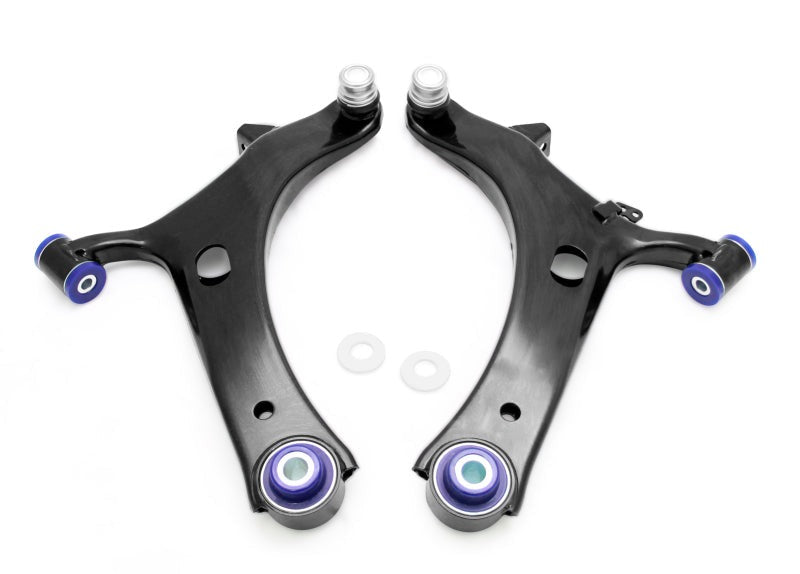 SuperPro Front Lower Control Arm Set w/Bushings - 2003-2009 Subaru Legacy