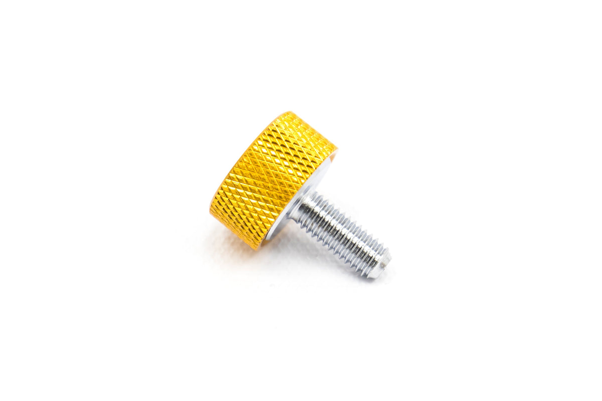 Project Kics Leggdura Racing License Plate Lock Bolt Set Gold - Universal