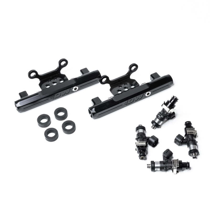DeatschWerks Side Feed to Top Feed Fuel Rail Conversion Kit w/2200cc Injectors - 2004-2006 Subaru STI / Legacy GT