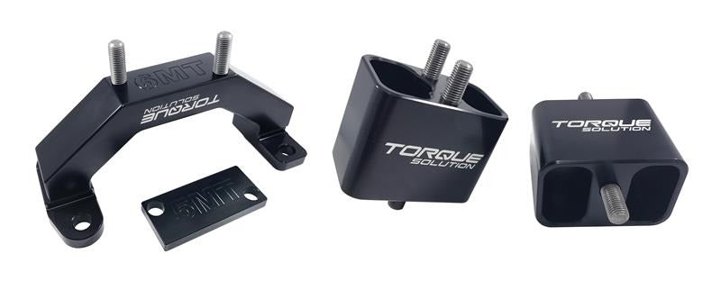 Torque Solution Solid Billet Aluminum Engine & Transmission Mounts - 2002-2014 Subaru WRX / 2004-2017 STI
