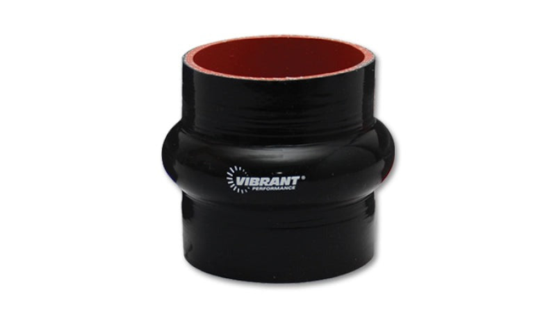 Vibrant Performance Hump Hose Coupler, 1.00in ID x 3.00in Long - Black, Silicone Intake/Boost/Cooling Plumbing - Part 2844
