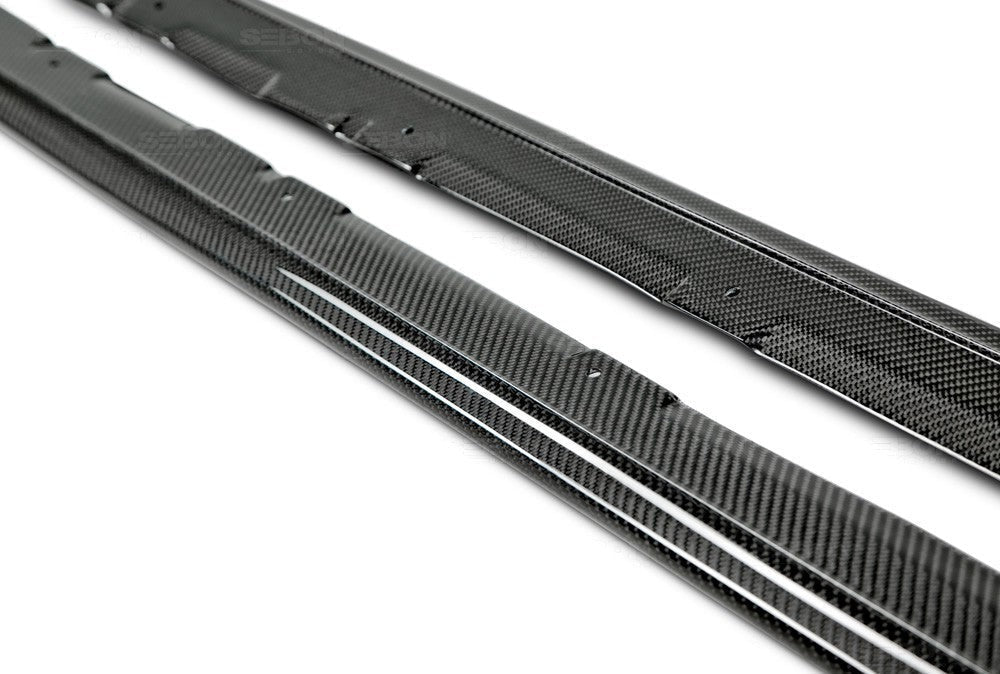 Seibon Carbon Fiber MB Style Side Skirts - 2015-2021 Subaru WRX / STI