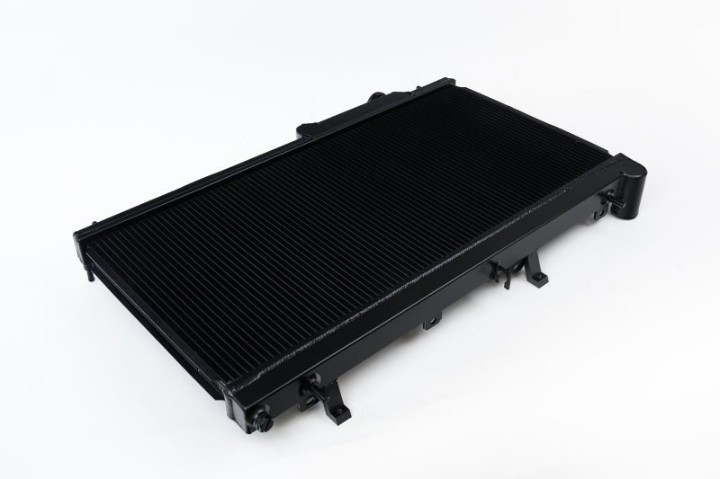 CSF 1-Row 31mm High-Performance Aluminum Radiator - Black - 2008-2014 Subaru STI / 2015-2021 WRX (MT Models)