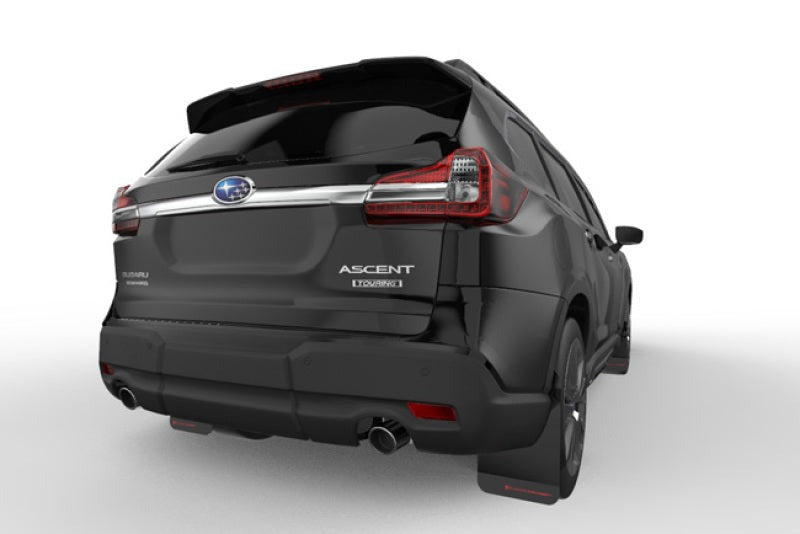Rally Armor UR Mud Flap w/Red Logo - Black - 2019-2024 Subaru Ascent