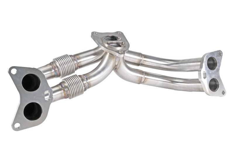 PERRIN Equal Length Header - Brushed SS - 2022-2026 Subaru WRX / 2020-2025 Outback XT / Legacy XT / 2019-2026 Ascent
