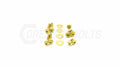 Fast Turn Fittings Titanium Hardware Intercooler Kit - EJ257 Engine - 2015-2021 Subaru STI