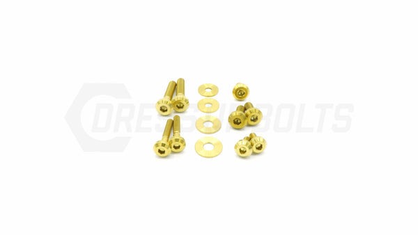 Fast Turn Fittings Titanium Hardware Intercooler Kit - EJ257 Engine - 2015-2021 Subaru STI
