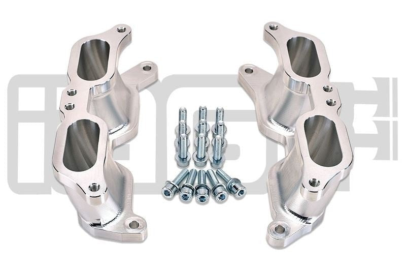 IAG Lower Intake Plenum Silver - 2015-2021 Subaru WRX