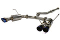 ETS Catback Exhaust System Resonated w/ Blue Tips - 2015-2021 Subaru WRX / STI