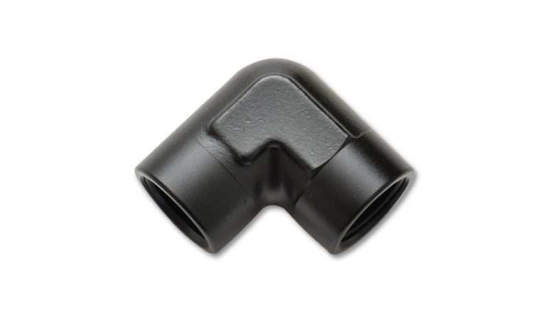 Vibrant Performance 90 Degree Female Pipe Coupler Fitting, 1/2in NPT, Performance Hose & Fluid/Air Plumbing - Part 11323