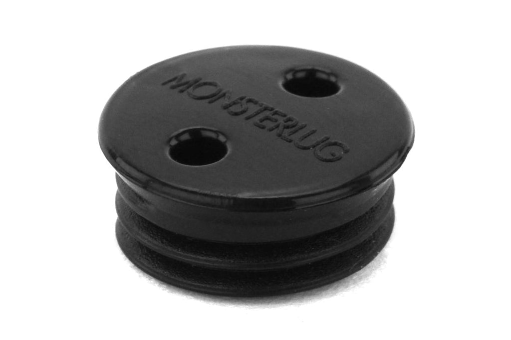Wheel Mate Monster Lug Nut Caps - Black 14x1.50