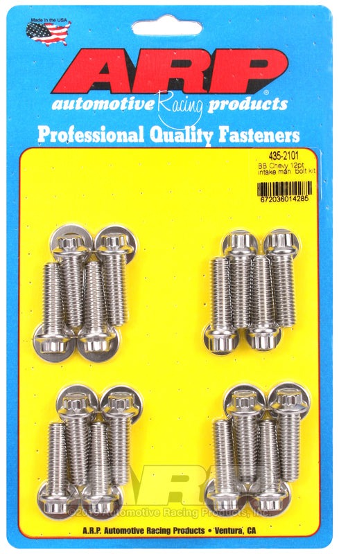 ARP BB Chevy 12pt Intake Manifold Bolt Kit