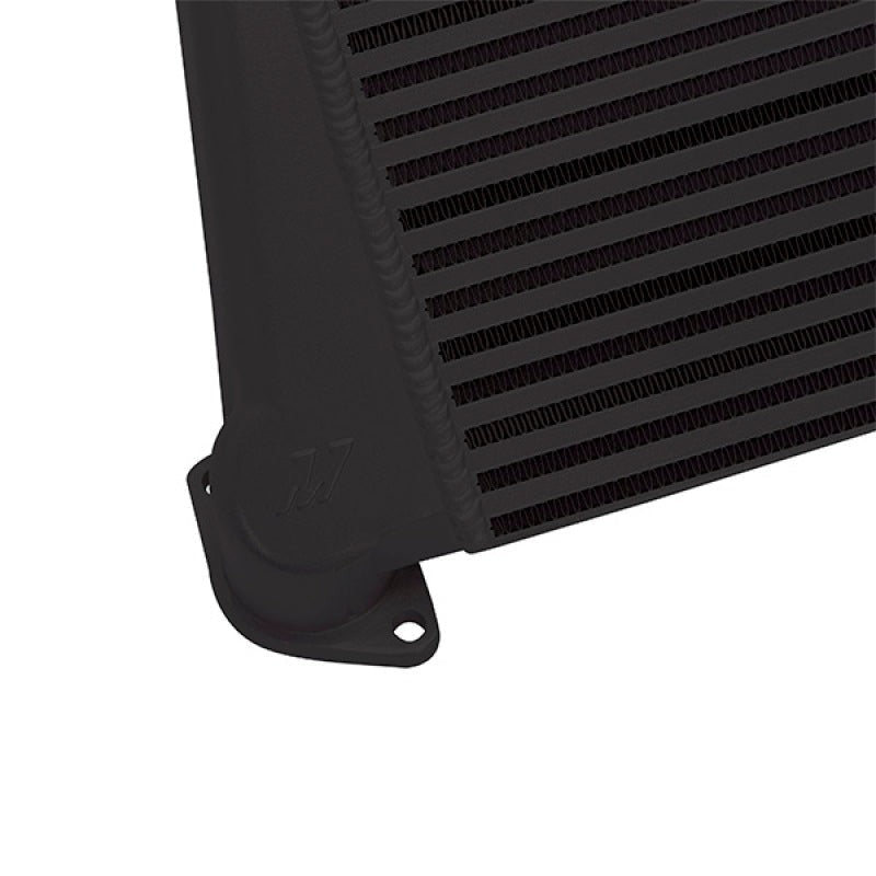 Mishimoto Top-Mount Intercooler Kit - Black Powder Coat / Blue Hoses - 2008-2014 Subaru WRX