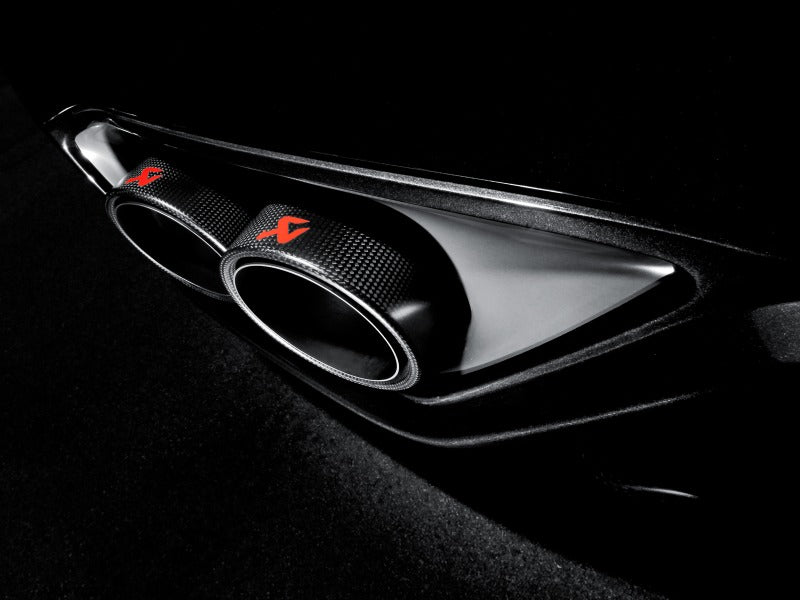 Akrapovic Tail Pipe Set (Carbon 125 mm) for 2006-2013 Chevrolet Corvette ZO6/ZR1 (C6) - TP-NIR35C