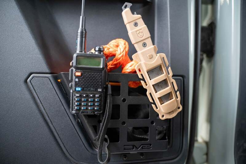 DV8 21+ Ford Bronco Rear Door Pocket Molle Panels (4-Door Models)