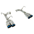 Remark Axle Back Exhaust w/ Stainless Single Wall Tip - 4 Inch Version - 2015-2021 Subaru WRX / STI