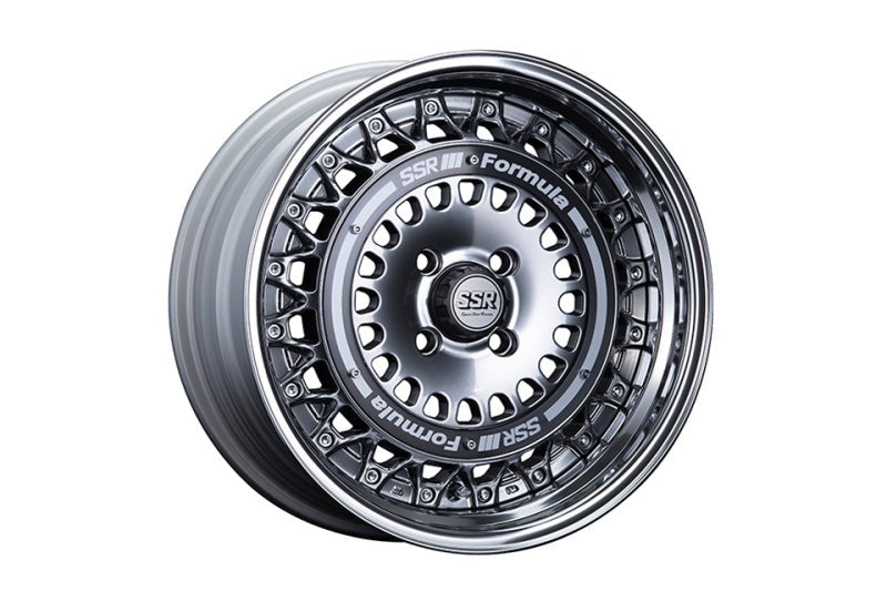 SSR Formula Mesh 19x9 +37 5/114.3 - Titan Silver (Single Wheel)