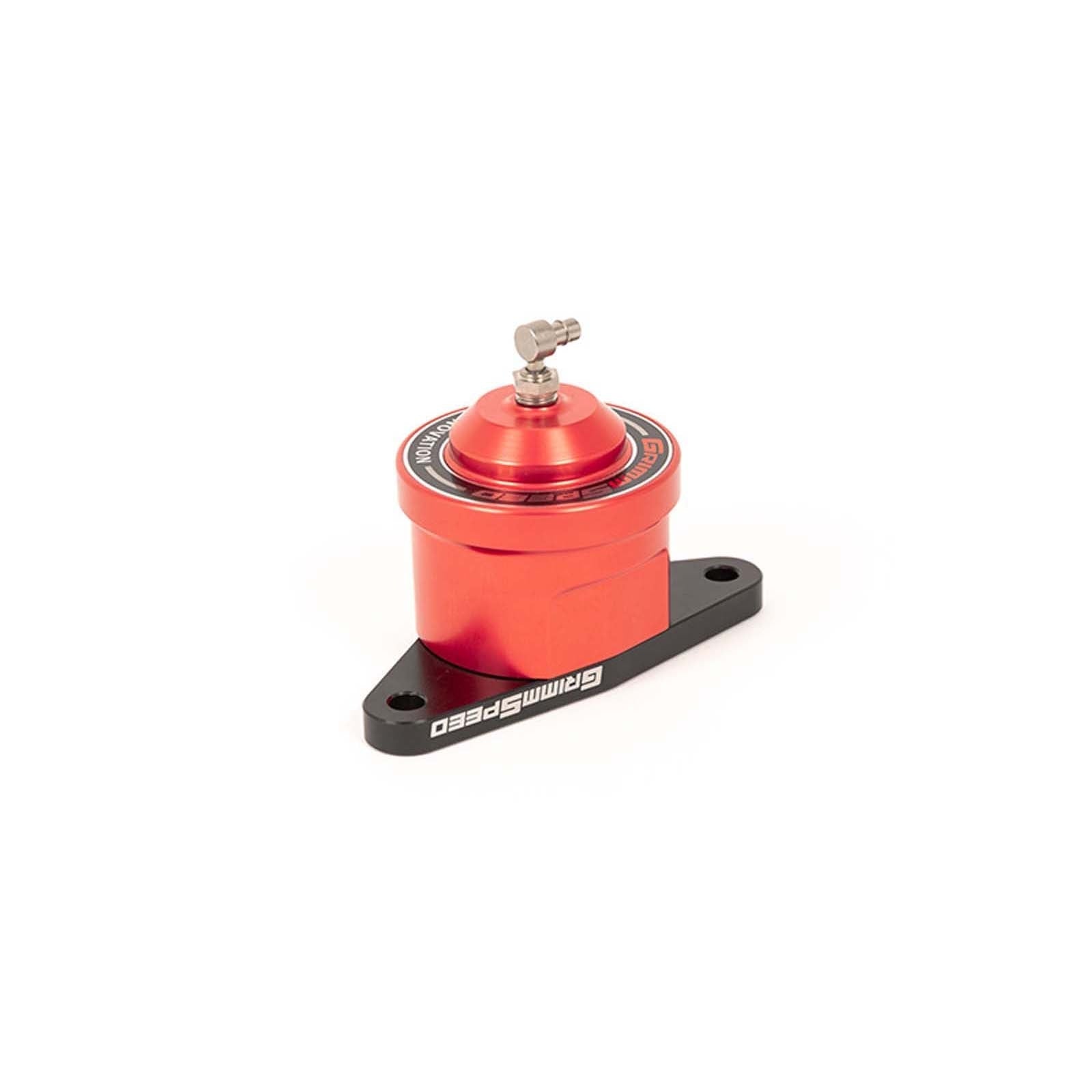 GrimmSpeed V2 Bypass Valve - Red - 2004-2021 Subaru STI / 2002-2007 WRX