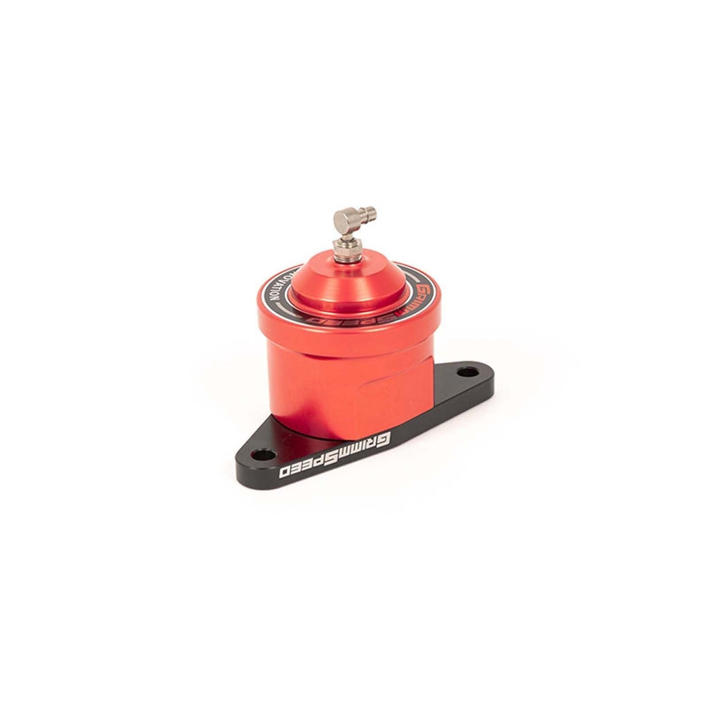GrimmSpeed V2 Bypass Valve - Red - 2004-2021 Subaru STI / 2002-2007 WRX