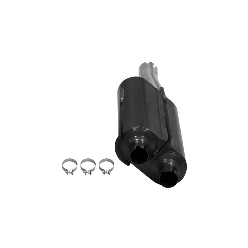 Flowmaster American Thunder 3-Inch Offset Inlet / Dual 2.25-Inch Outlets Muffler - 817568