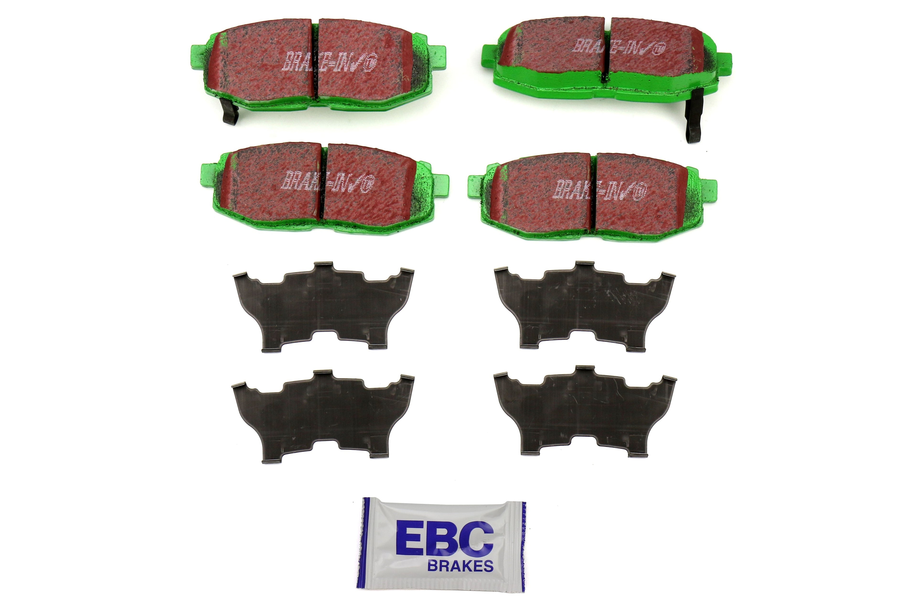 EBC Brakes Greenstuff Rear Brake Pads - 2022-2026 Subaru WRX (Manual Parking Brake) / 2013-2016 Scion FR-S / 2013+ Subaru BRZ / 2017-2020 Toyota GT86