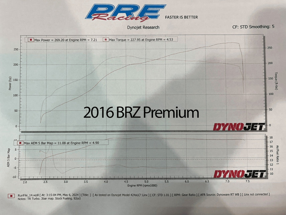 TR G670 Dual Ceramic Ball Bearing (DCBB) Turbo Kit for the 2022+ Toyota GR86 & Subaru BRZ with Billet Wheel & Billet Actuator (TR-TS1063)