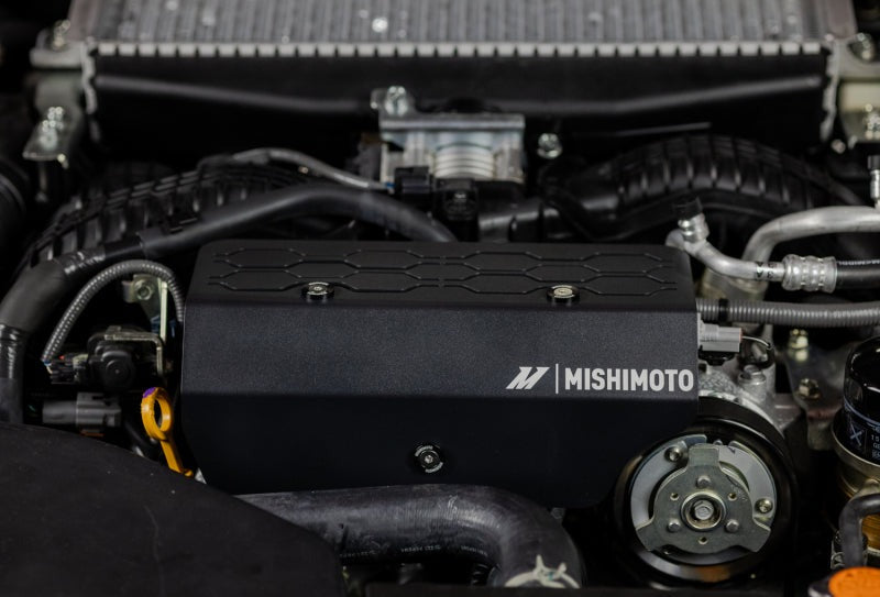 Mishimoto Pulley Cover Black - 2022-2026 Subaru WRX