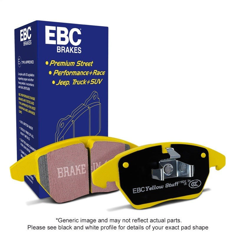 EBC Yellowstuff Brake Pads - Front - 2019-2023 Subaru Ascent