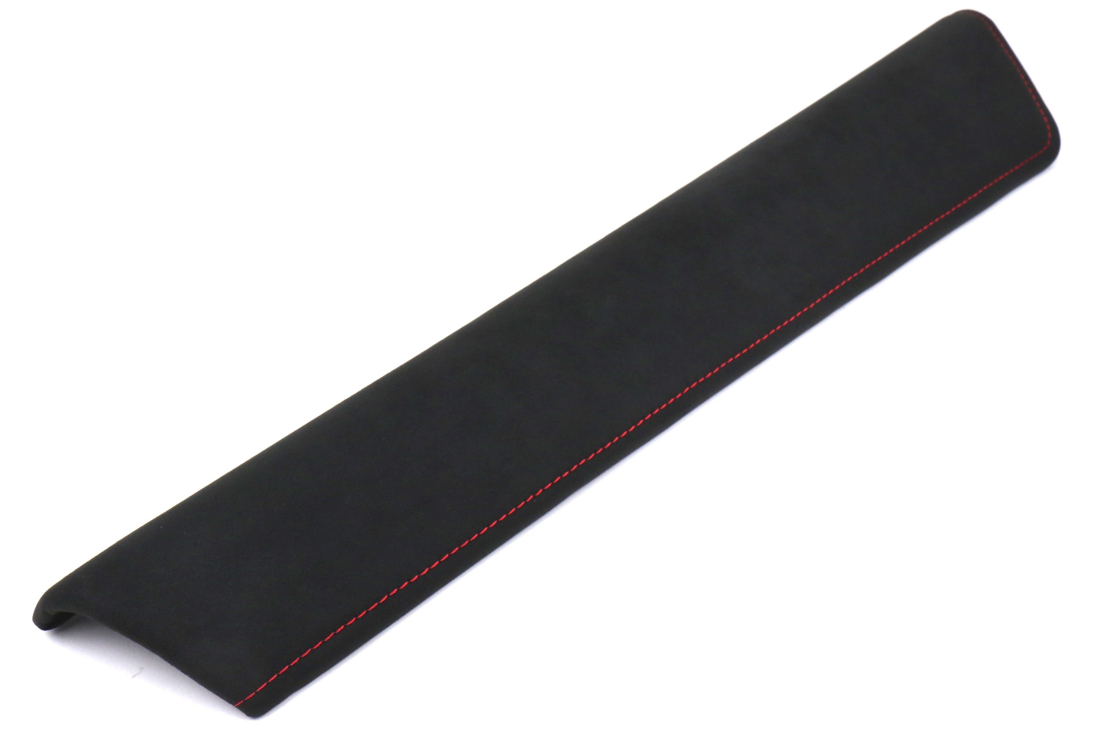 Subaru tS Ultrasuede Upper Door Trim with Red Stitching (Left) - 2013-2016 Scion FR-S / 2013-2020 Subaru BRZ / 2017-2019 Toyota 86