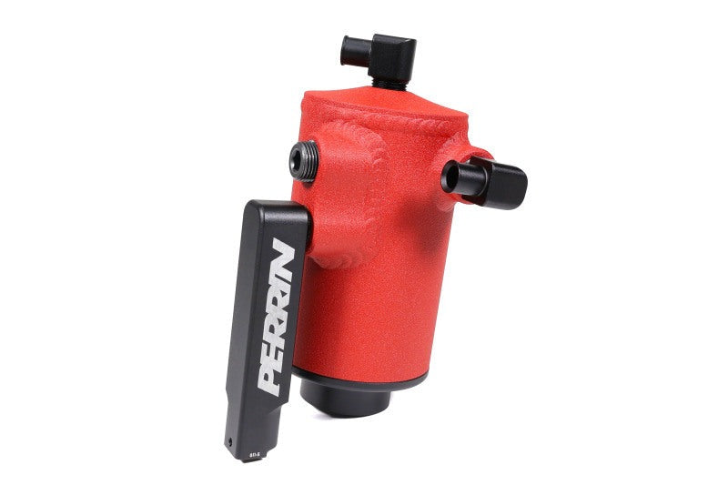 PERRIN Air Oil Separator - Red - 2022-2026 Subaru WRX