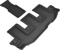 3D MAXpider Kagu Floor Mat - Black - 2nd Row Bucket Seats - 2019-2024 Subaru Ascent