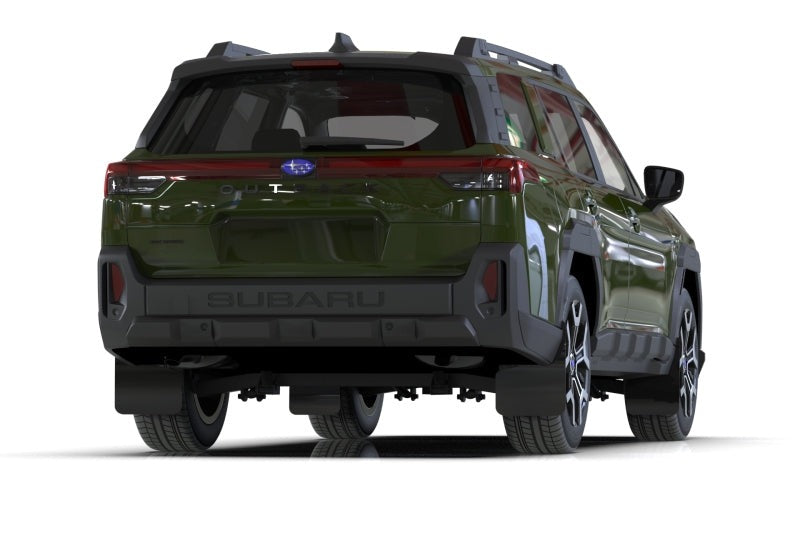 Rally Armor UR Mud Flap w/Metallic Black Logo - Black - 2026 Subaru Outback