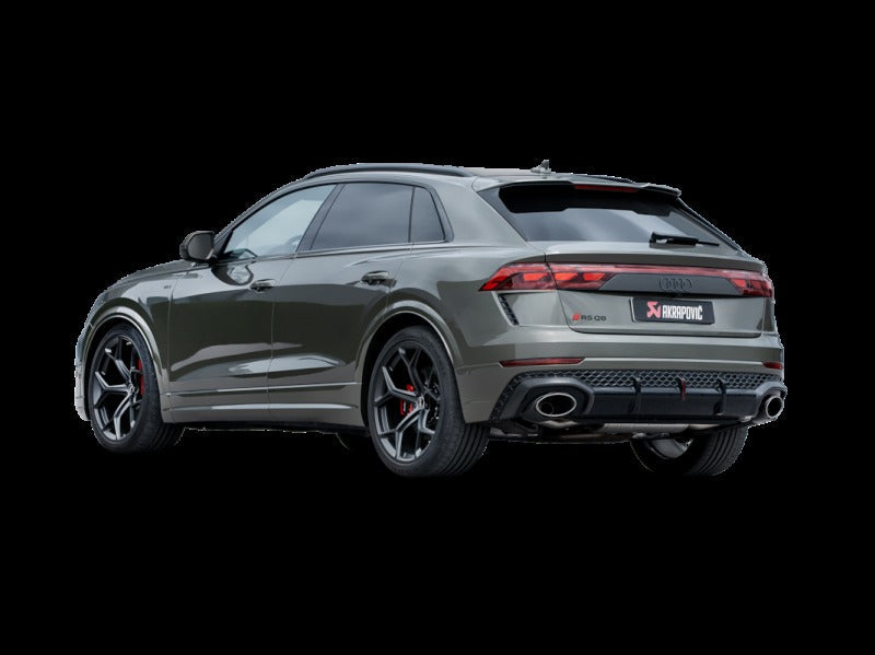 Akrapovic Exhaust System Titanium (link pipe CO-AU/T/5 required) for 2025 Audi RSQ8 Evolution Race Line - S-AU/T/3H