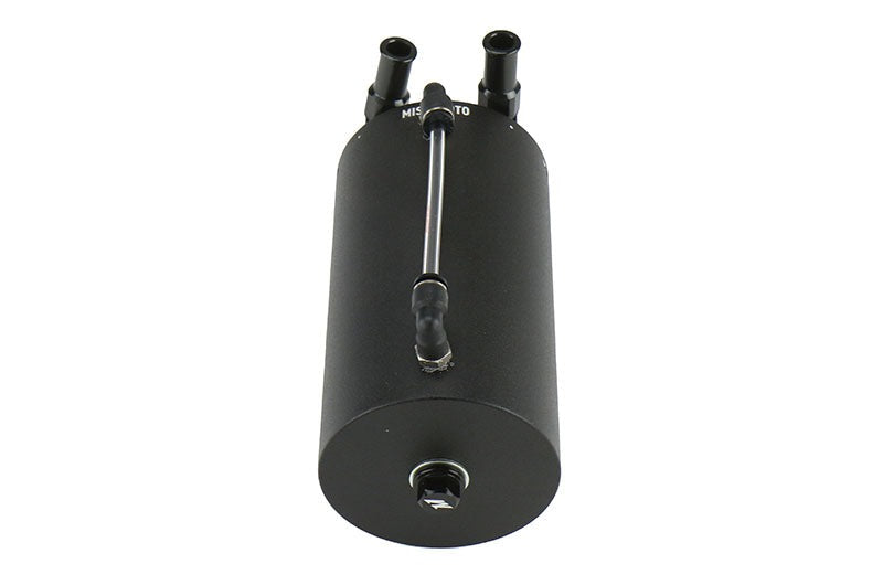 Mishimoto Aluminum Oil Catch Can Wrinkle Black - Universal