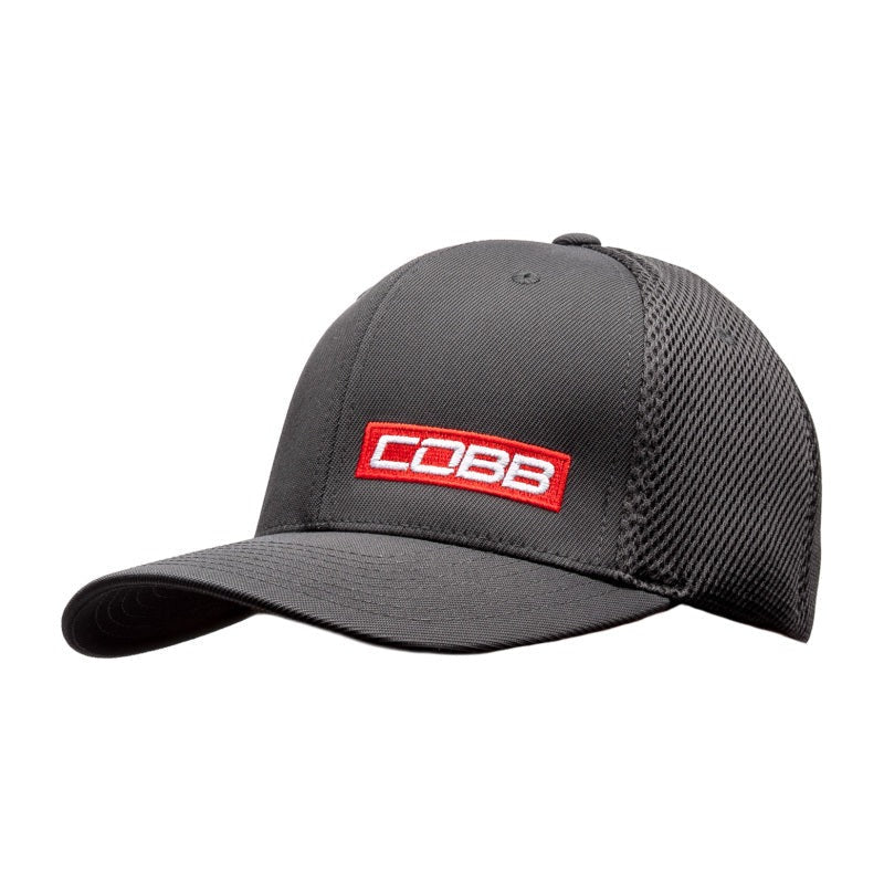 Cobb Tuning FlexFit Ultrafibre Airmesh Cobb Red Bar Cap - Large / Extra Large