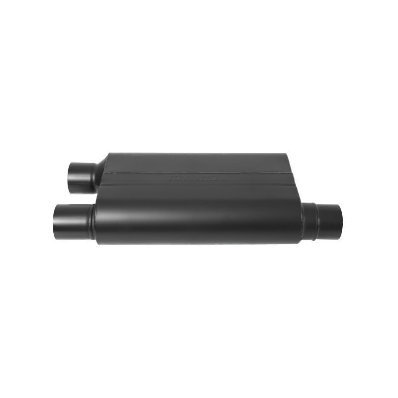 Flowmaster 80 Series 2.5-Inch Offset Inlet / Dual 2.5-Inch Outlets Muffler - 842583