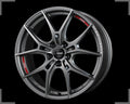 Gram Lights 57FXZ 18x9.5 +38 5x114.3 - Matte Graphite w/ Machining Rim Edge DC (Single Wheel)