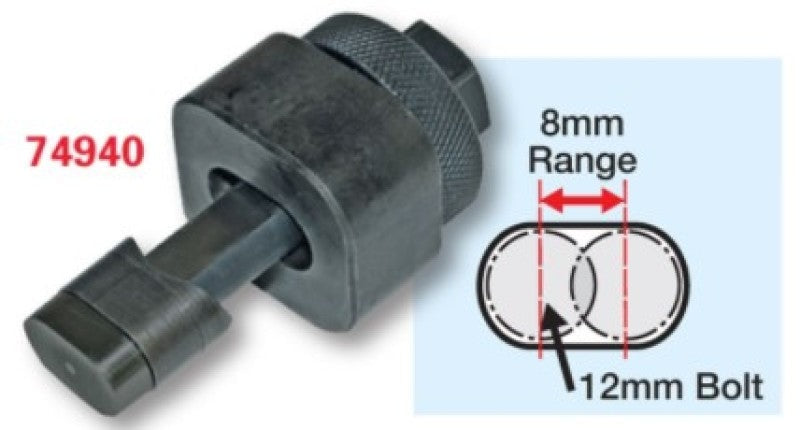 SPC Performance 12x8mm Slot Punch Tool - Universal